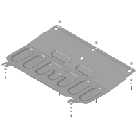 Защита Картера двигателя, КПП АвтоСтандарт для Kaiyi E5 2021- (I), Сталь 45778 мм - Арт. 59008
