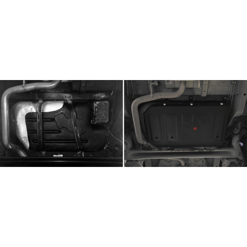 Защита Топливного бака АвтоБроня для Chery Tiggo 4 pro 2022-, Сталь 45778 мм - Арт. 111.00946.1