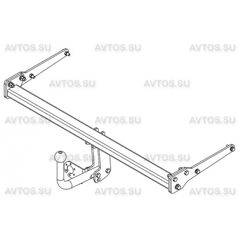 Фаркоп Avtos на SUZUKI SX 4 S-CROSS 2013- Арт.SZ 12
